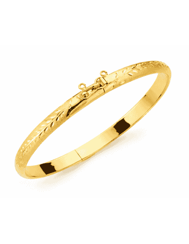 Pulsera para Mujer Media Caña - Oro amarillo 18K