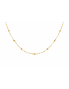 Cadena Veneciana de Bolitas - Oro Amarillo 18k