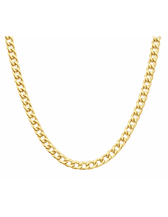 Cadena Caballero Barbada Oro - Oro Amarillo 18k