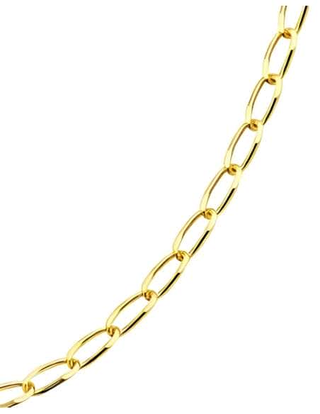 Cadena Caballero eslabón Bilbao - Oro Amarillo 18k