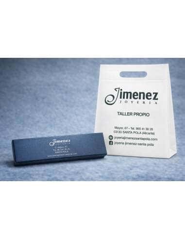 Pulsera esclava en plata de ley con eslabones barbados - Plata 925