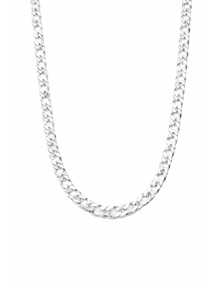 Cadena de Plata Tipo Doble Eslabón – Plata de Ley 925