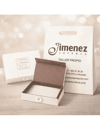 Collar de Seda Negra con Colgante Circular de Plata y Motivo de Corazones - Plata 925