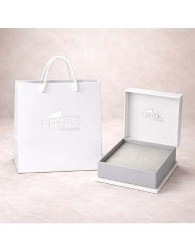 Collar para Mujer plata de ley con la letra G - Lotus LP3054-1/G