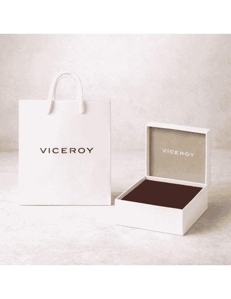 Pendientes para Mujer en Plata de Ley Rodio con Circonitas - Viceroy  4085E000-38