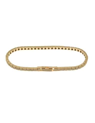 Pulsera para Mujer de Plata Chapada en Dorado - Salvatore 136P0249