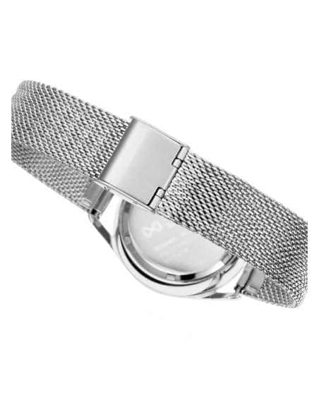 Reloj para Mujer de Acero con Correa de Malla y Esfera Bicolor Azul y Rosa - Mark Maddox MM7129-36