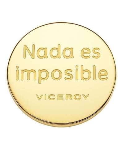 Colgante para Mujer de Acero Dorado para Medallón Plaisir - Viceroy VMC0004-06