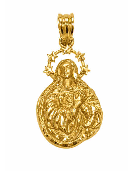 Medalla Virgen de la Inmaculada - Oro Amarillo 18k