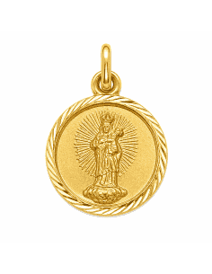 Medalla Virgen Loreto - Oro Amarillo 18k