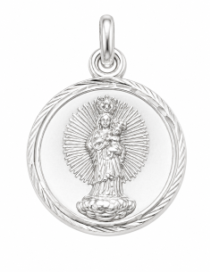 Medalla Virgen de Loreto - Plata de ley