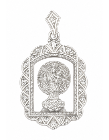 Medalla Virgen de Loreto - Plata de ley