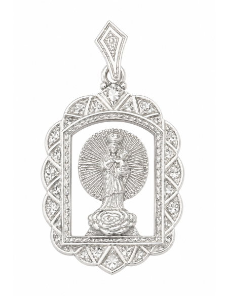 Medalla Virgen de Loreto - Plata de ley