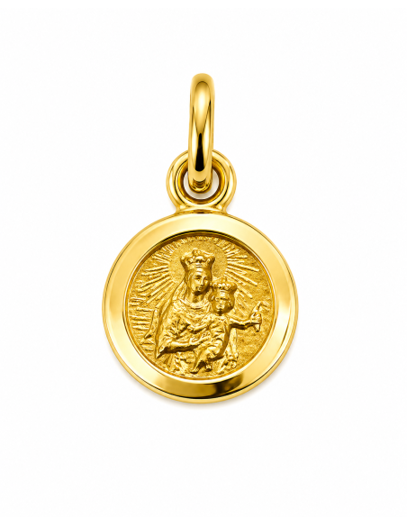 Medalla Virgen del Carmen  - Oro Amarillo 18k