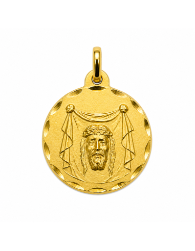 Medalla Santa Faz - Oro Amarillo 18k