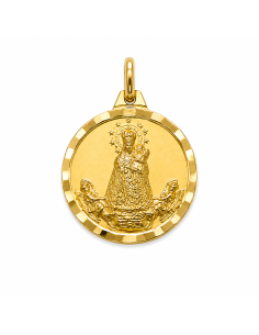 Medalla Virgen de los Desemparados - Oro Amarillo 18K