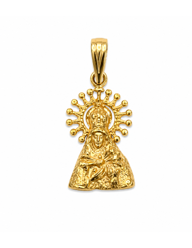 Medalla Virgen de los Desamparados - Oro amarillo 18K