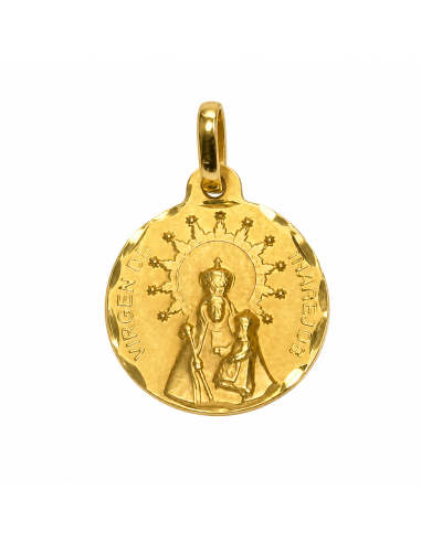 Medalla Virgen de Linarejos - Oro Amarillo 18k