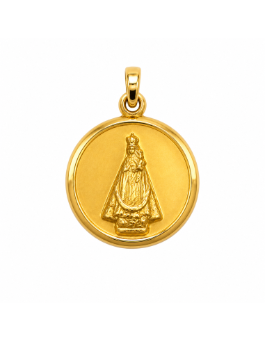 Medalla Virgen de la Fuensanta  - Oro Amarillo 18k