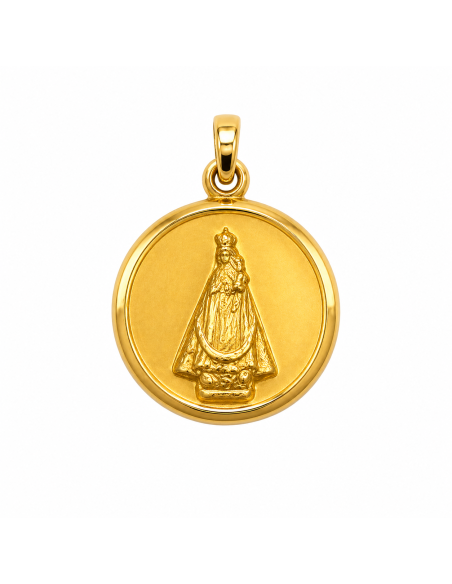 Medalla Virgen de la Fuensanta  - Oro Amarillo 18k
