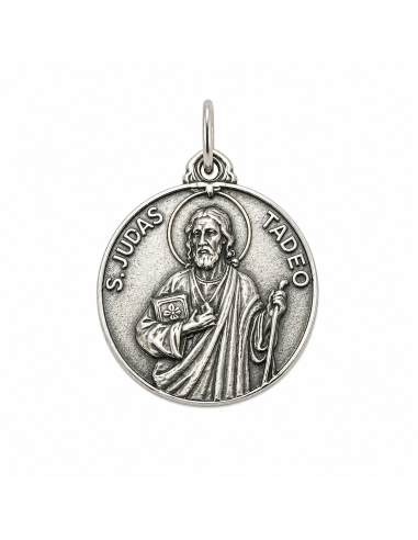 Medalla San judas Tadeo - Plata de ley