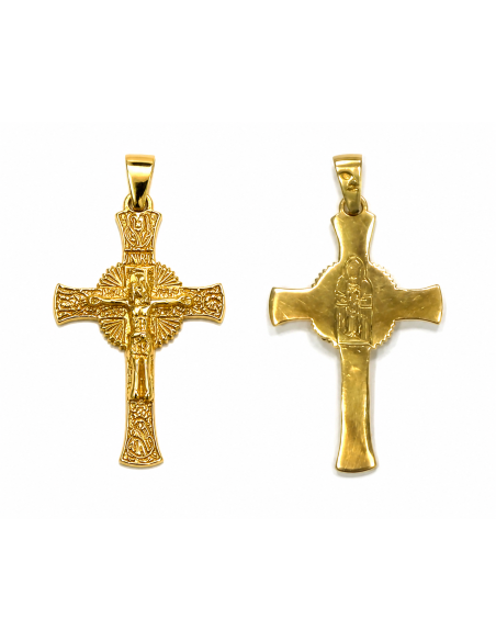 Colgante Gloriosa del camino Neocatecumenal  – Oro Amarillo 18k