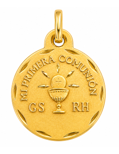 Medalla Mi Comunión Oro de 18k