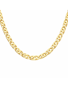 Cadena para Caballero Ojo de Perdiz  - Oro amarillo18k