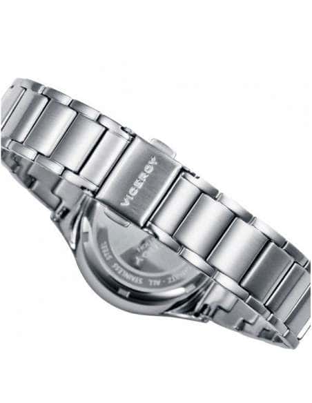 Reloj para Mujer  Bicolor con Esfera Plateada y Calendario - 471192-07