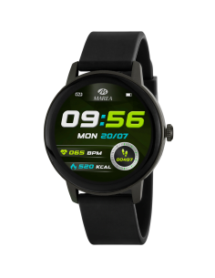 Reloj Unisex SmartWatch correa de silicona negra - Marea B63005/1