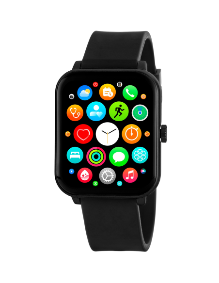 Reloj Unisex SmartWatch correa de silicona negra - Marea B63006/4