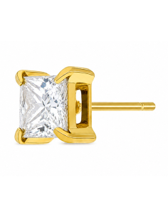 Pendiente para Hombre Solitario de Caballero con Circonita - Marea D00101/51