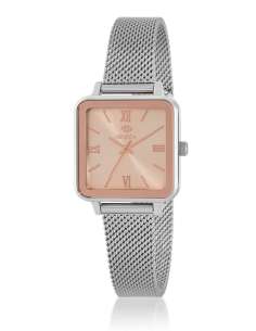 Reloj para Mujer Esfera Rosada y Numeración romana - Marea B54293/2