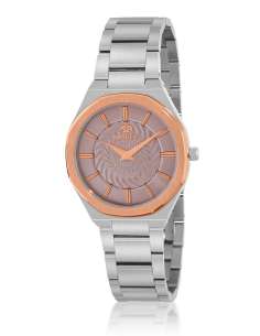 Reloj para Mujer esfera rosada con delicado dibujo central - Marea B54293/2