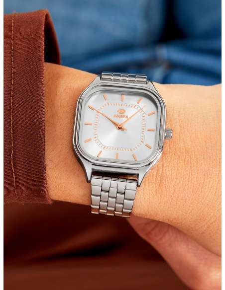 Reloj para Mujer Marea B41381/1 de Acero con Caja Cuadrada