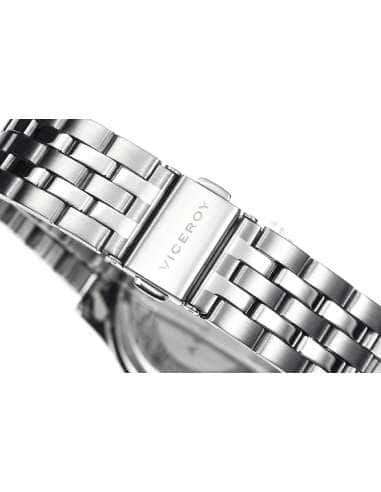 Reloj para Niño con Correa de Acero y Esfera Negra - Viceroy 432321-55