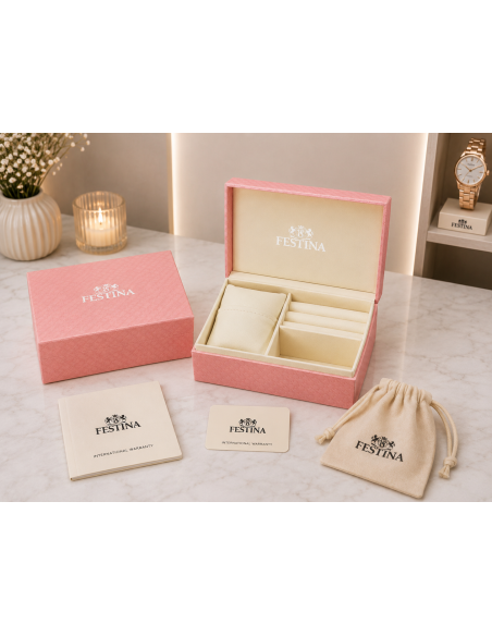 Reloj para Mujer Rectangular con esfera nacar - Festina F20679/2