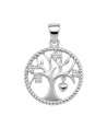Colgante para Mujer Árbol de la Vida con Circonitas - Plata de Ley