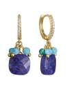 Pendientes para Mujer Colgantes con Circonitas de Plata Dorada - Viceroy 13270E100-42