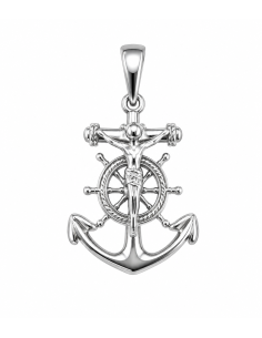 Colgante Cruz del Mar en Plata de Ley – Plata de 925