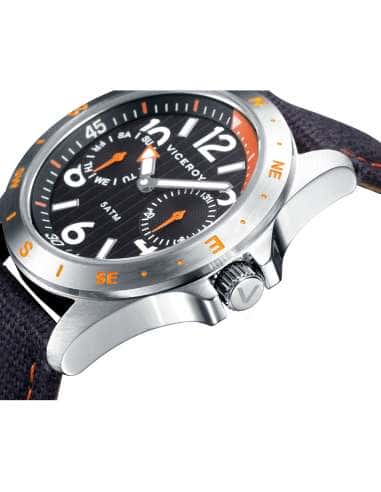 Reloj para Niño Deportivo con Correa de Tela y Detalles en Naranja - Viceroy 42265-54