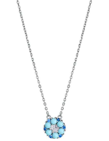 Collar para Mujer de Plata con Turquesas y Circonitas Azules - Viceroy 2376C000-33