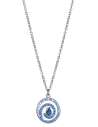 Collar para Mujer de Plata con Circonitas Azules Diseño Espiral - Viceroy 9166C000-30
