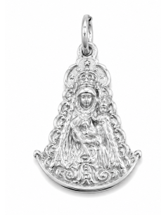 Colgante Virgen del Rocío - Plata de Ley