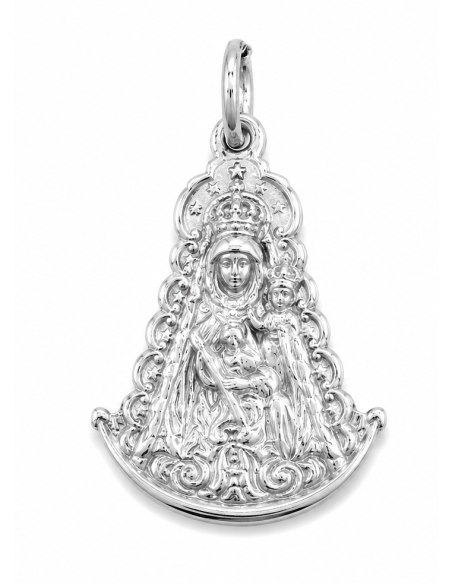 Colgante Virgen del Rocío - Plata de Ley