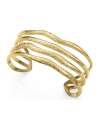 Pulsera para Mujer de Acero Dorado Diseño Ondulado Texturizado - Viceroy 75441P01012