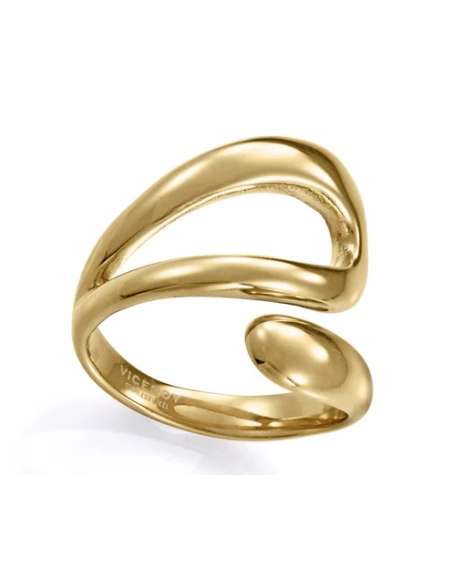 Anillo para Mujer de Acero Dorado Diseño Abierto - Viceroy 14371A01412