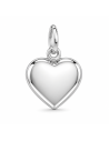 Colgante Corazón Abombado - Plata de Ley