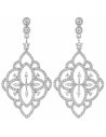 Pendientes para Mujer de Plata Rombo con Circonitas - Salvatore 195A0184