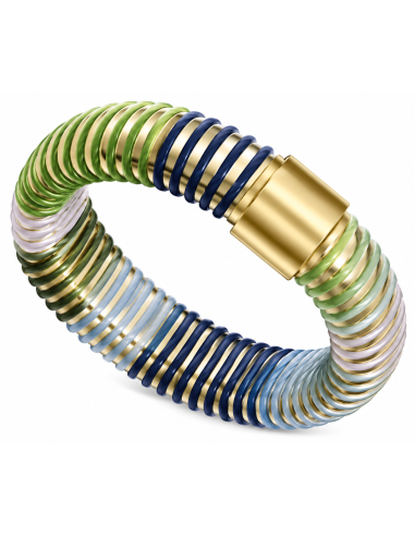 Anillos para Mujer de Acero Tubogas Verde y Azul - Viceroy 14361A01416